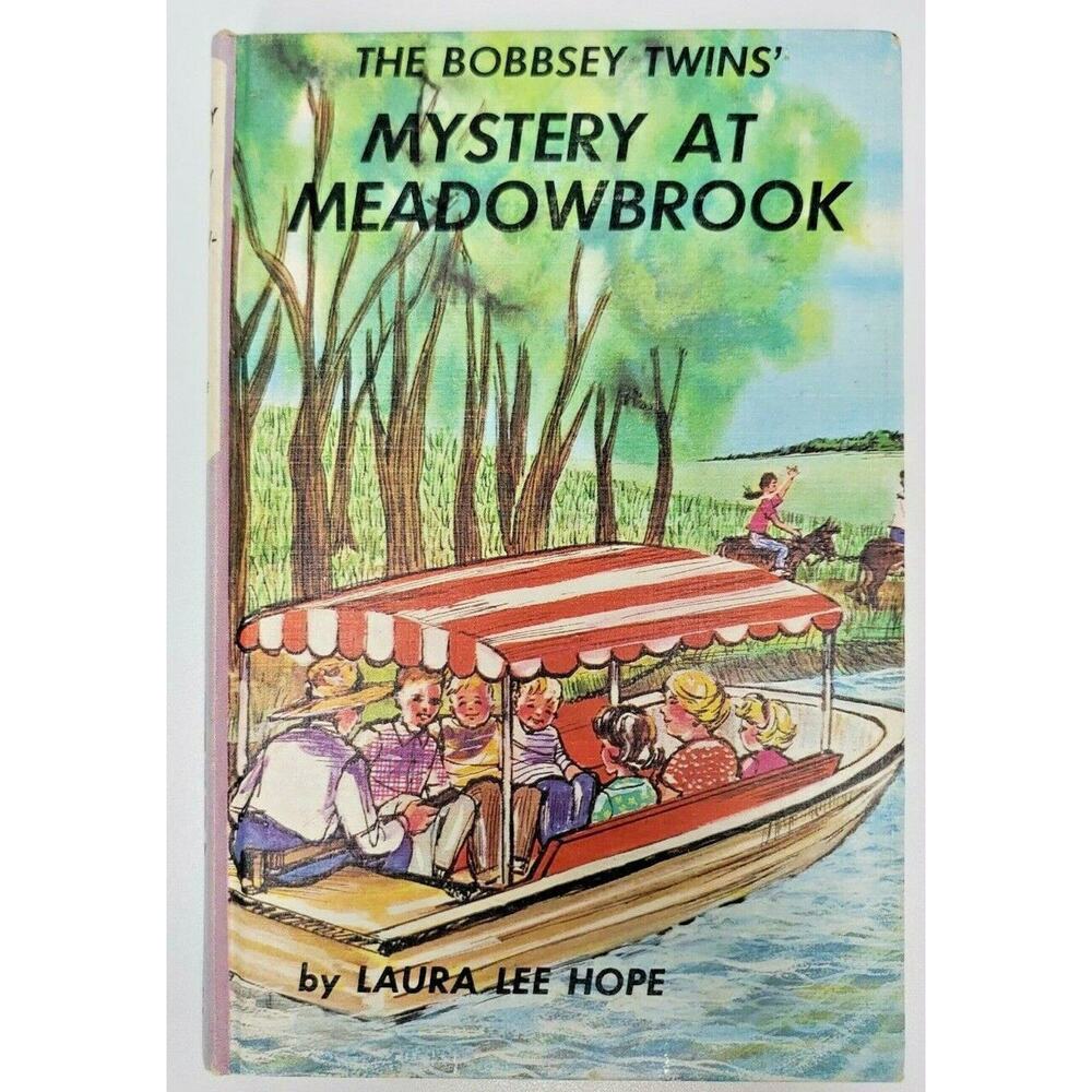 1971 The Bobbsey Twins' "Mystery At‎ Meadowbrook" Laura Lee Hope U30